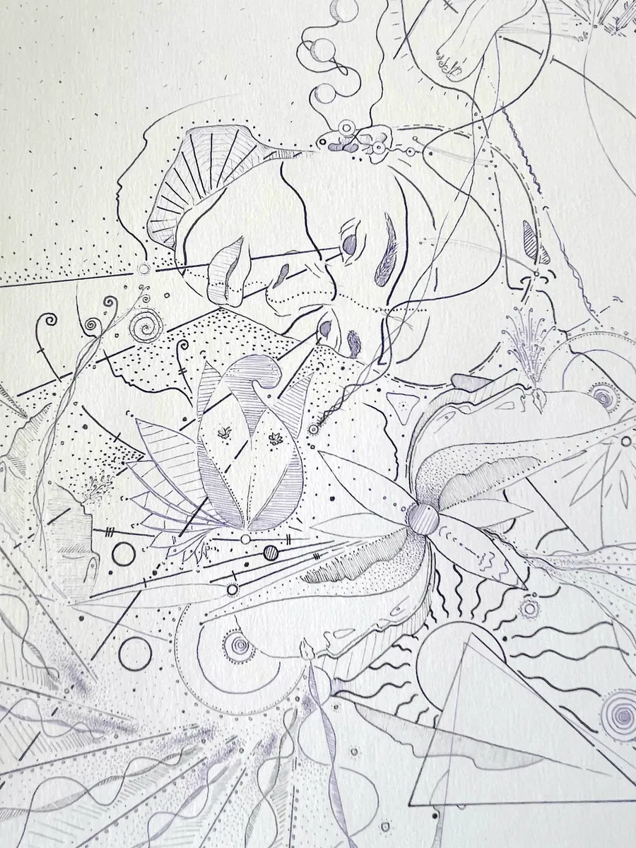 Detail from the Kali series
