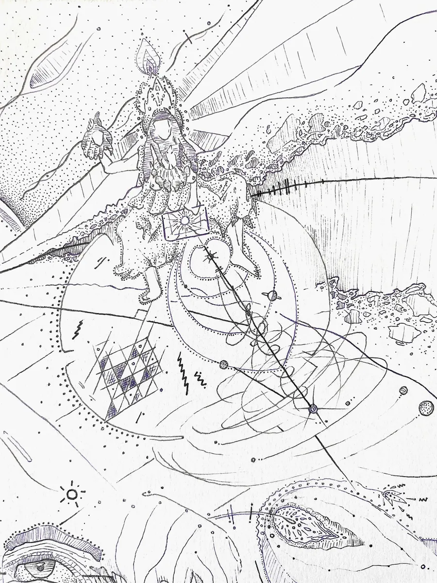 Detail from the Kali series