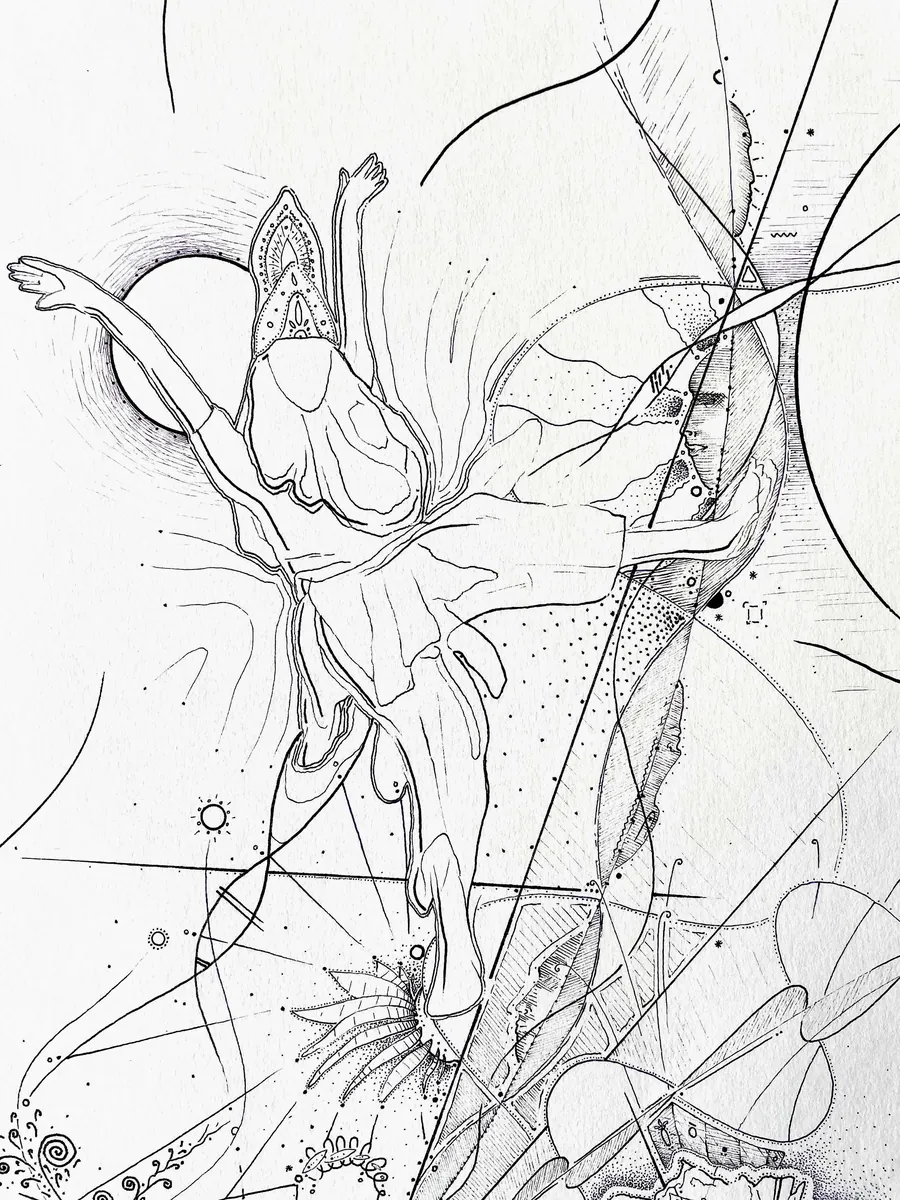 Detail from the Kali series