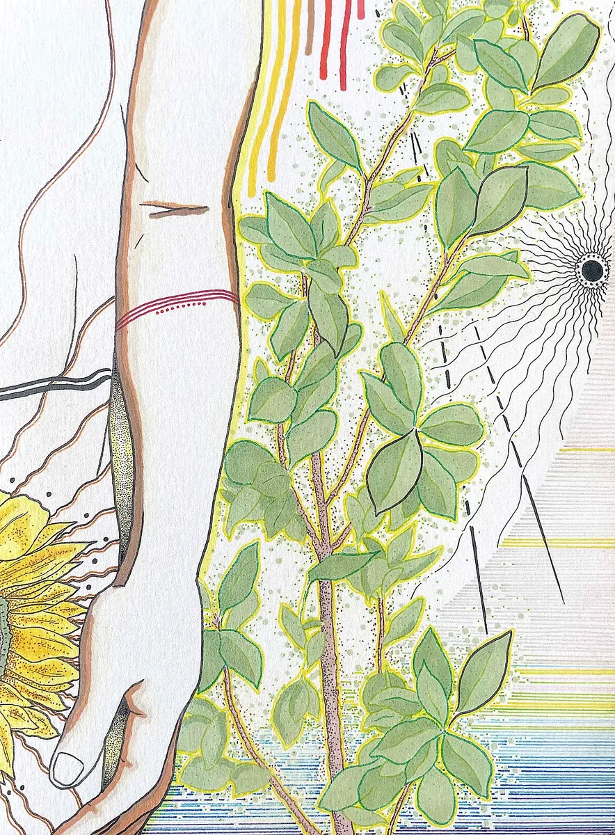 Detail from the diptych