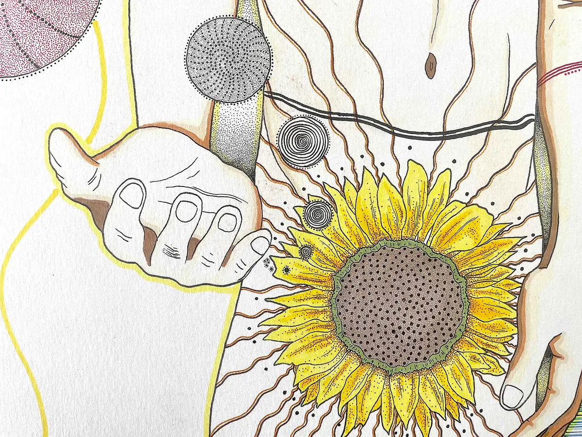 Detail from the diptych