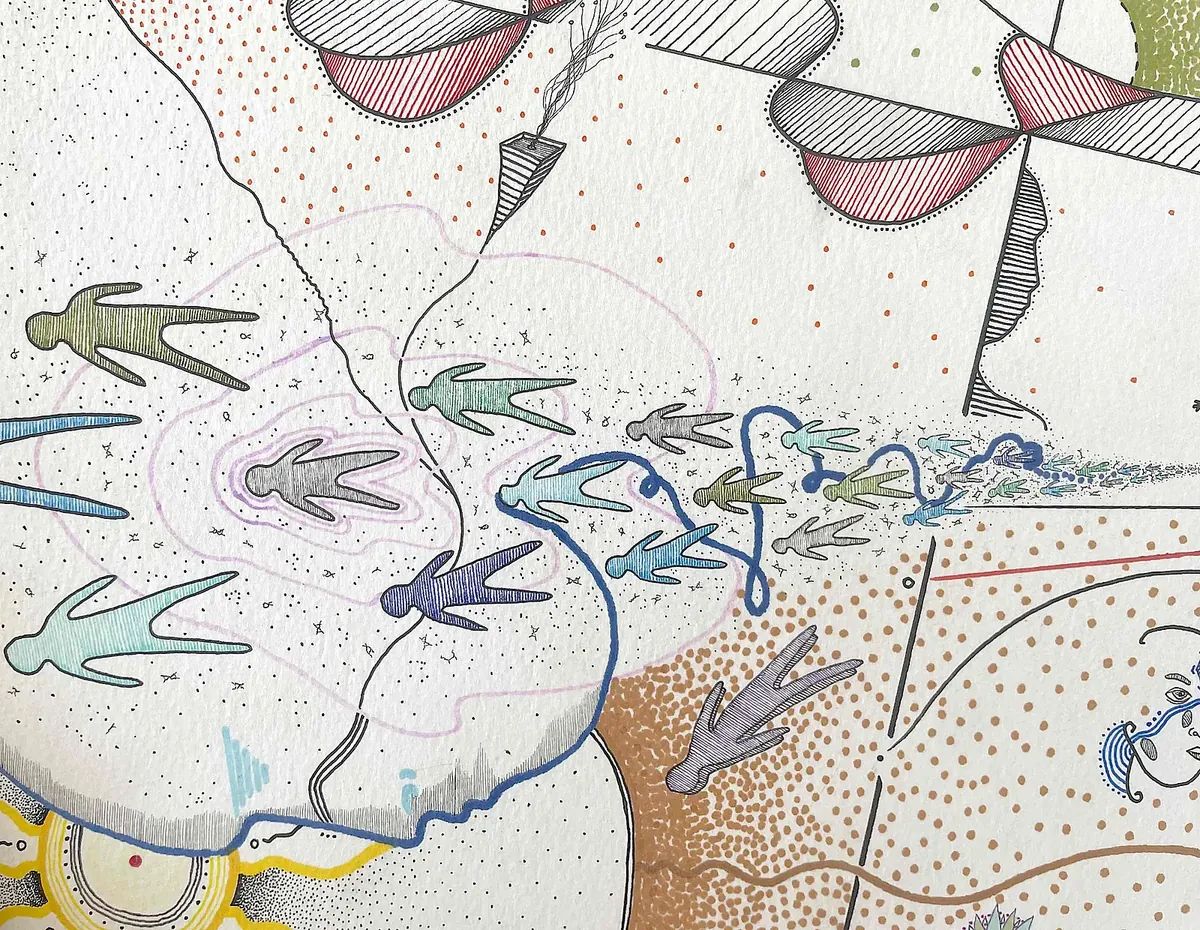 Detail from the diptych