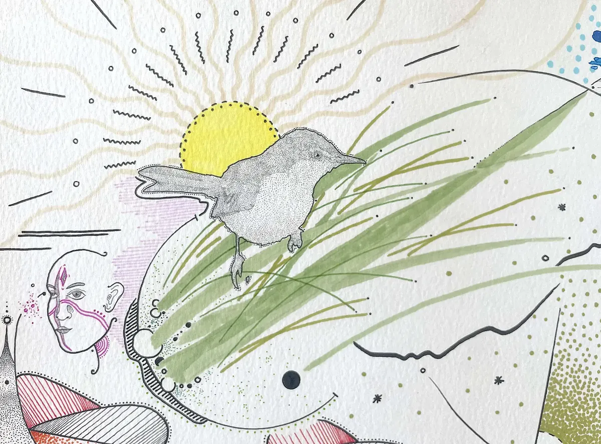 Detail from the diptych