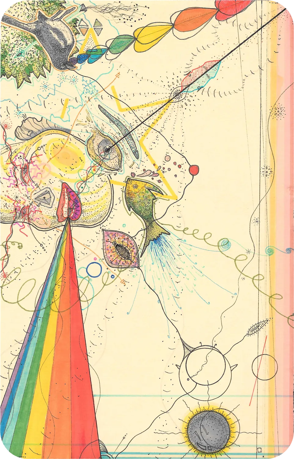 Stream of Consciousness&nbsp;&mdash; drawing 1 of 12