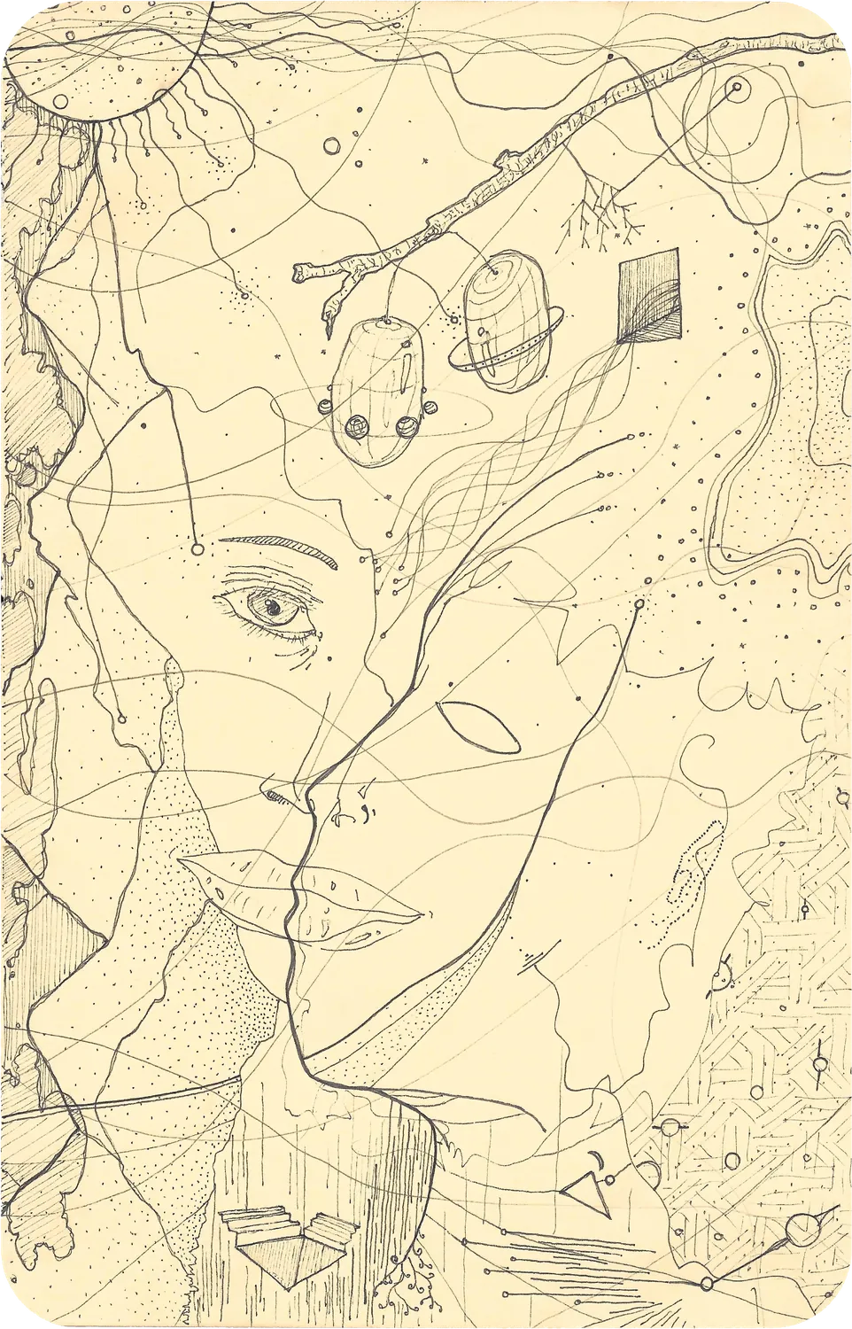 Stream of Consciousness&nbsp;&mdash; drawing 12 of 12