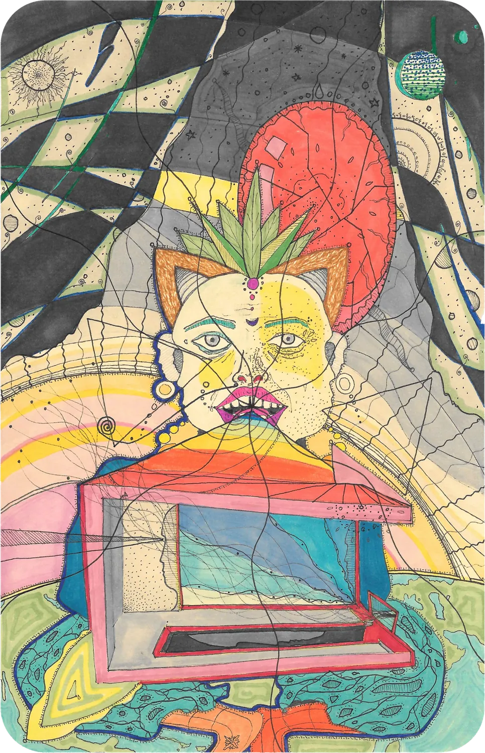 Stream of Consciousness&nbsp;&mdash; drawing 2 of 12