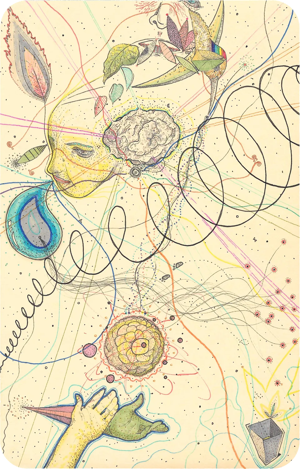 Stream of Consciousness&nbsp;&mdash; drawing 4 of 12