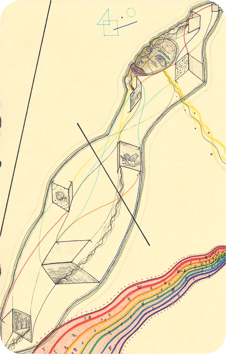 Stream of Consciousness&nbsp;&mdash; drawing 6 of 12