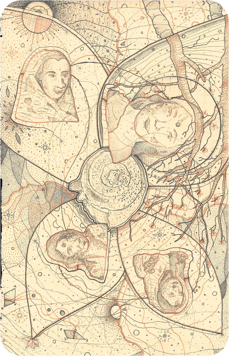 Stream of Consciousness&nbsp;&mdash; drawing 8 of 12